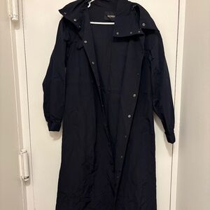 NORBA navy blue trench coat